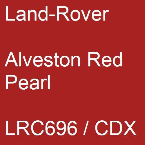 Land-Rover, Alveston Red Pearl, LRC696 / CDX.